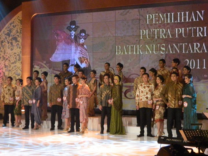 My opening stage as Putra Batik Nusantara Muhammad Cipta 