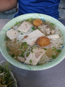 Street food - Pho (costs 50,000 VND)